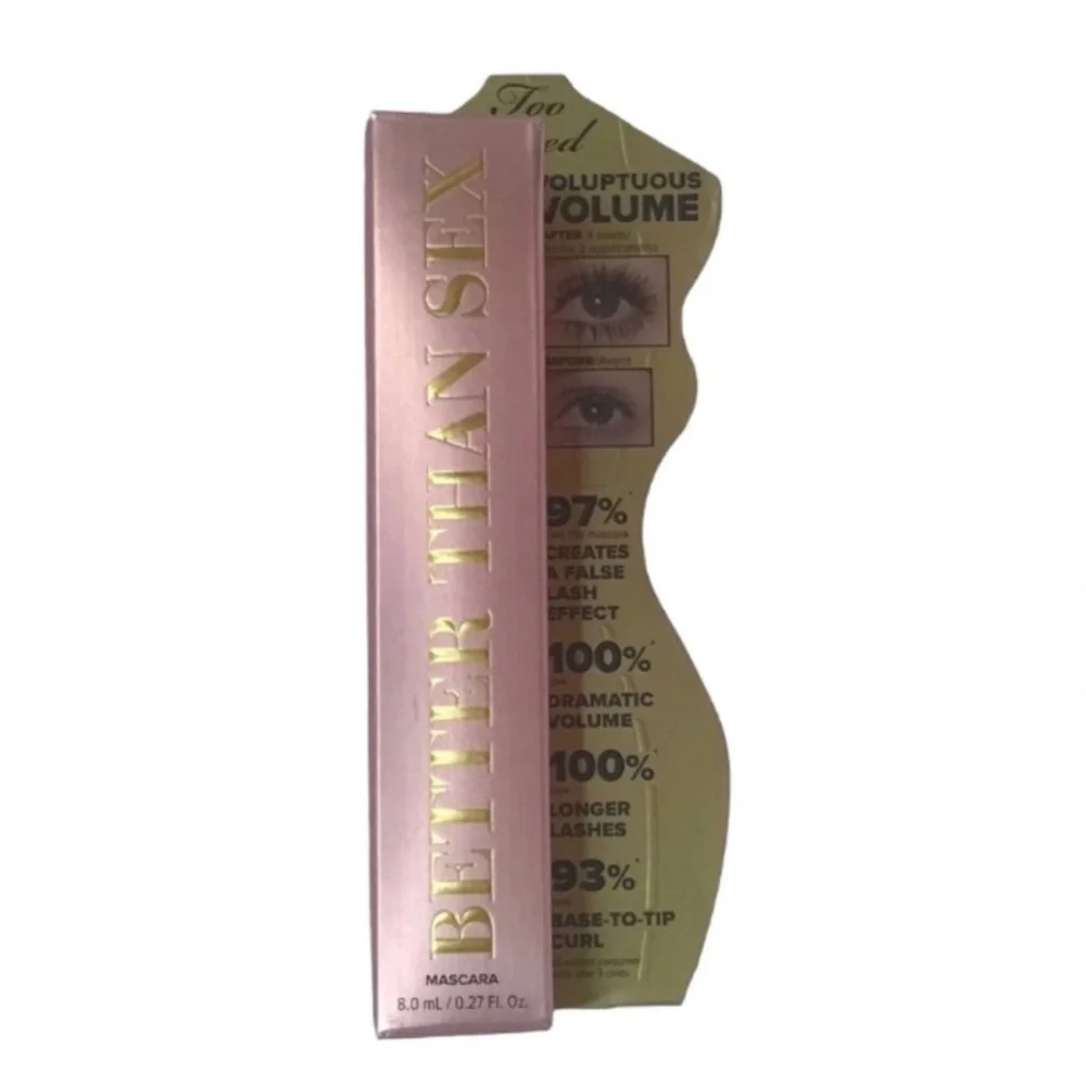 Too Faced Better Than Sex Full-Size Mascara, Black,‎ New in box